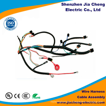 Customized Wire Harness Cable Assembly with Male Connector